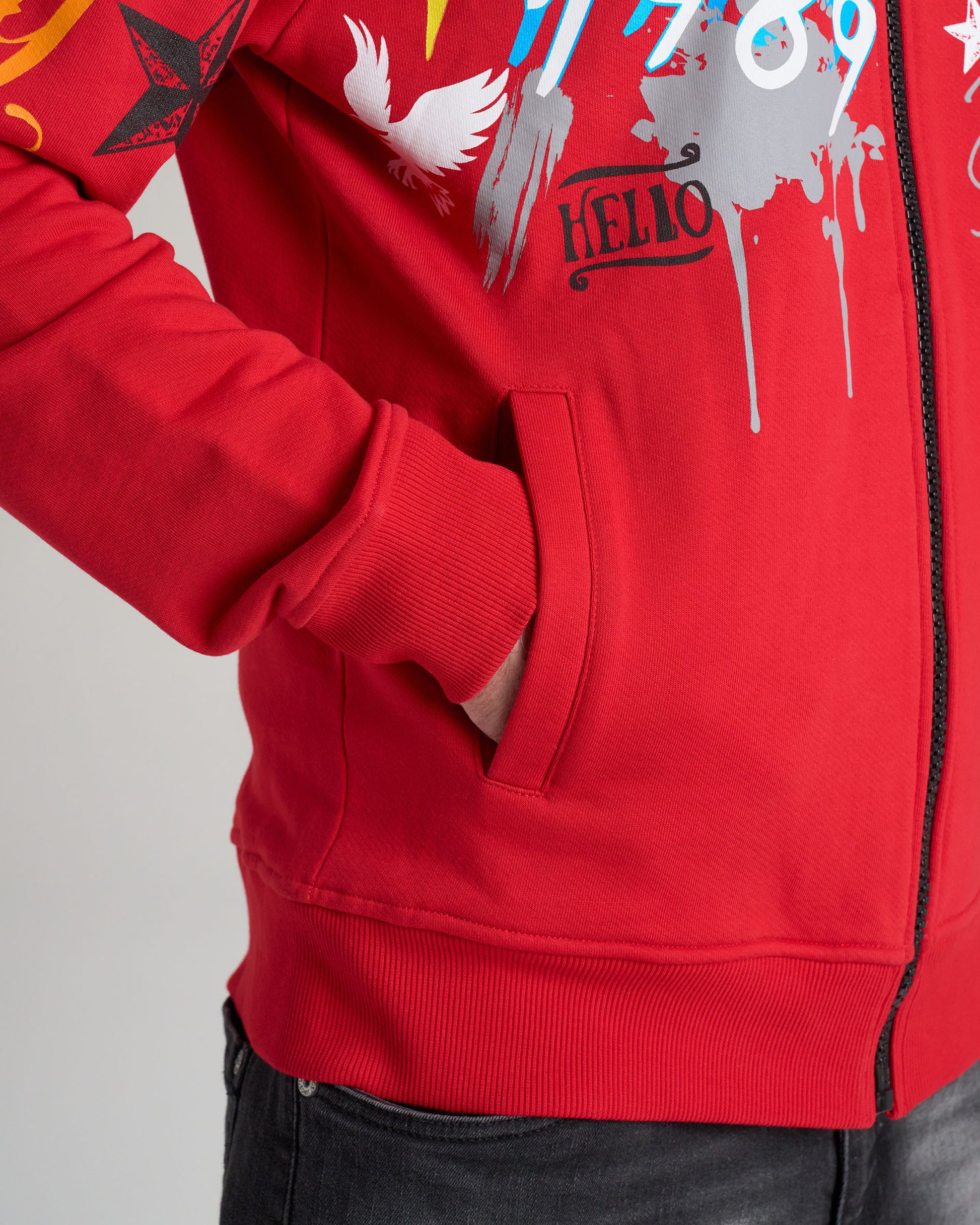 FREEDOM Men's Sweatshirt RED