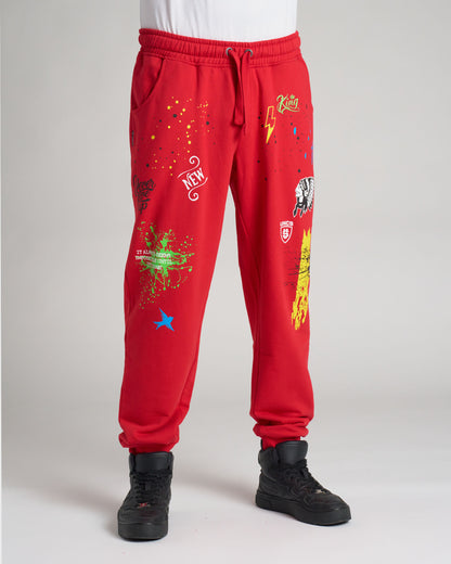 FREEDOM Men's Sweatpants RED