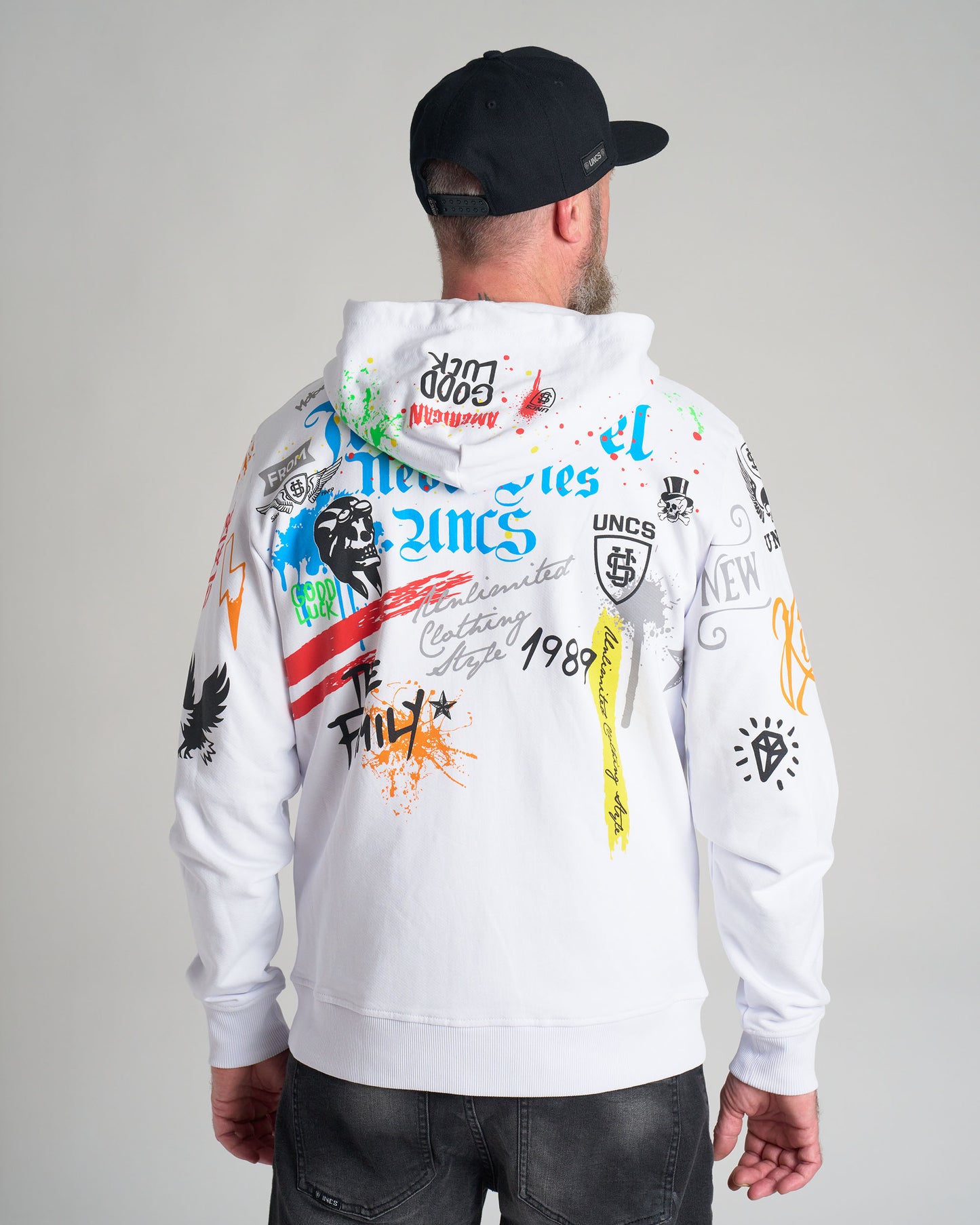 FREEDOM Men's Sweatshirt WHITE