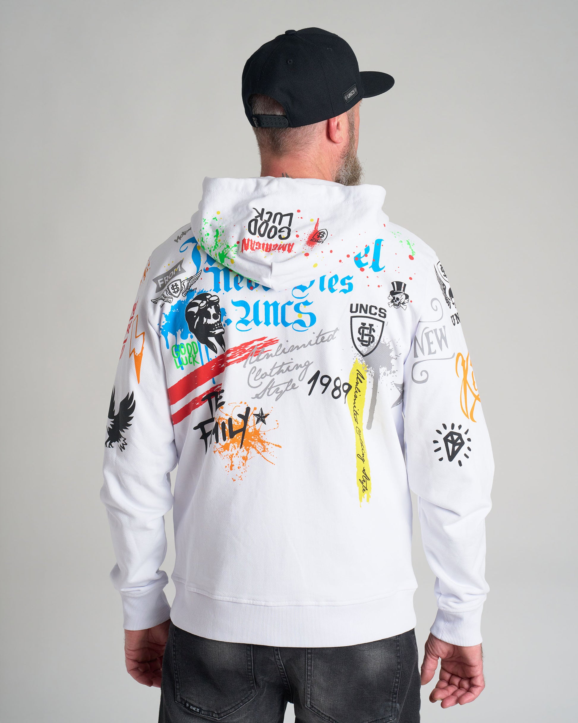 FREEDOM Men's Sweatshirt WHITE
