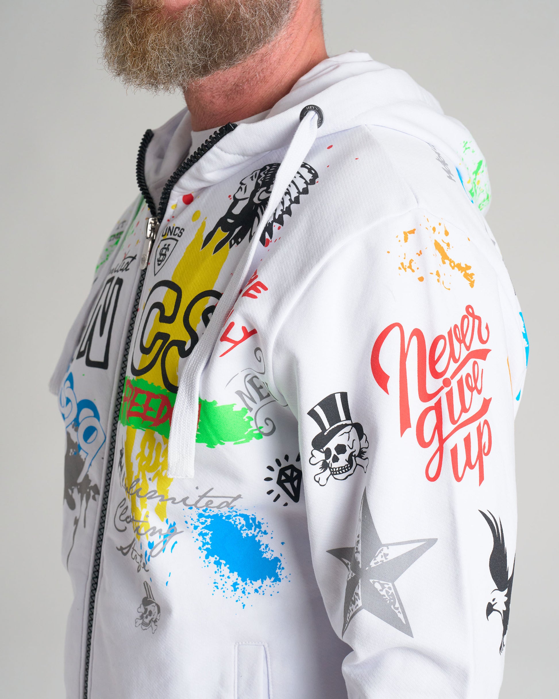 FREEDOM Men's Sweatshirt WHITE