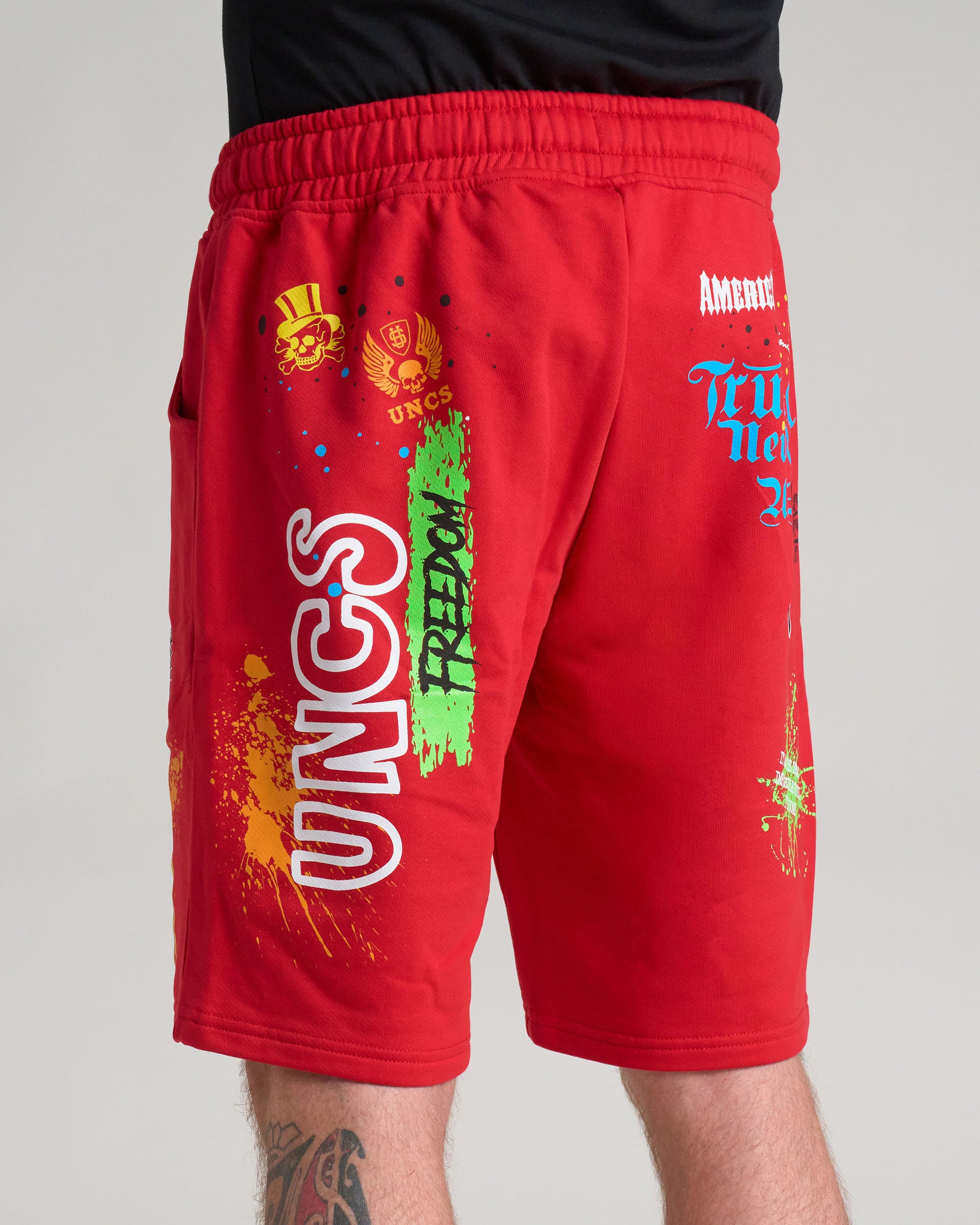 FREEDOM Men's Shorts RED
