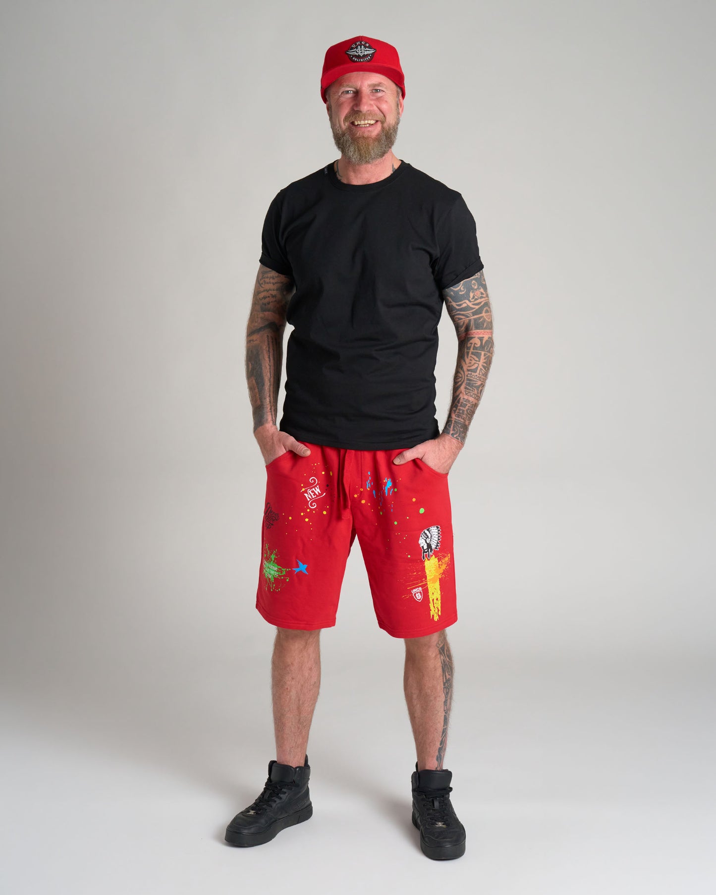 FREEDOM Men's Shorts RED