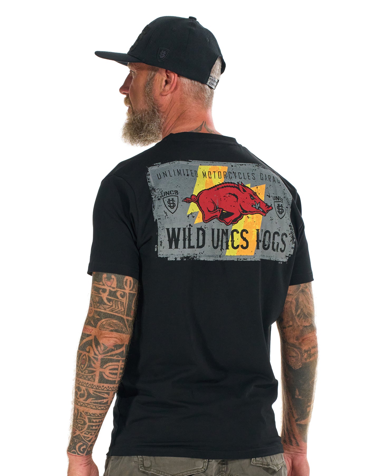 WILD HOGS Men's T-Shirt BLACK