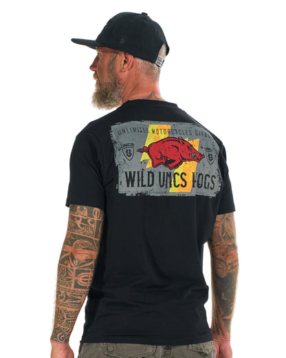 WILD HOGS Men's T-Shirt BLACK