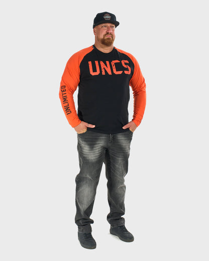 UNLIMITED II LS Men's T-Shirt BLACK