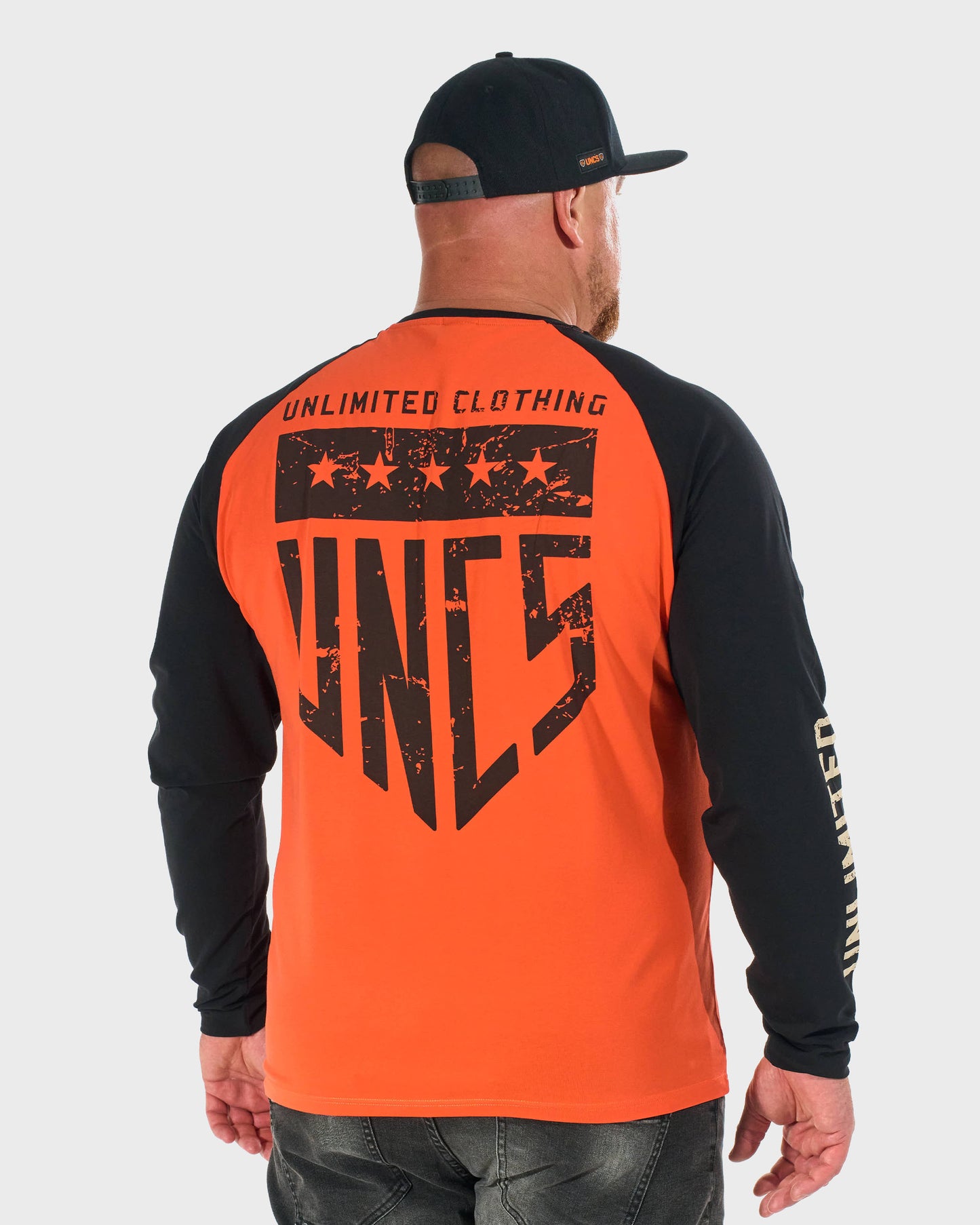 UNLIMITED II LS Men's T-Shirt ORANGE