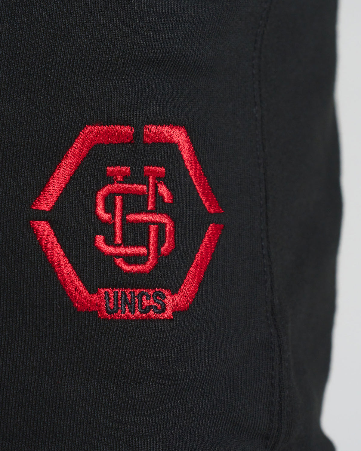 DEREK Men's Sweatpants BLACK/RED