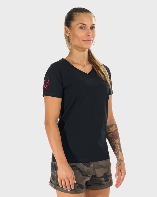 URSULA Women's T-Shirt BLACK