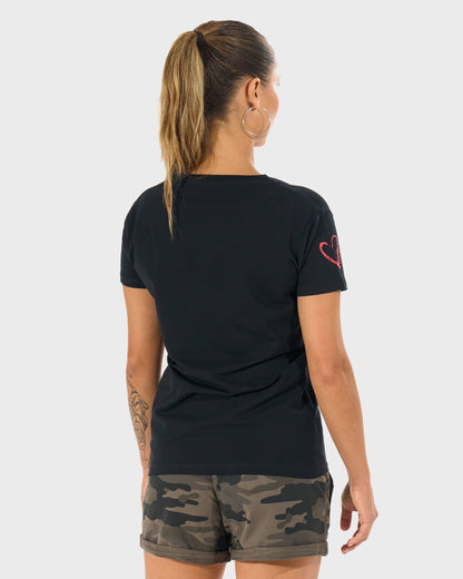URSULA Women's T-Shirt BLACK