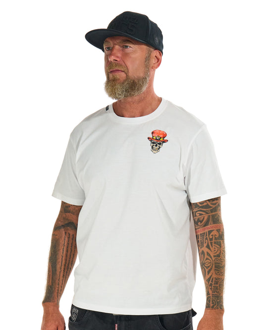 SKULL II Men's T-Shirt WHITE