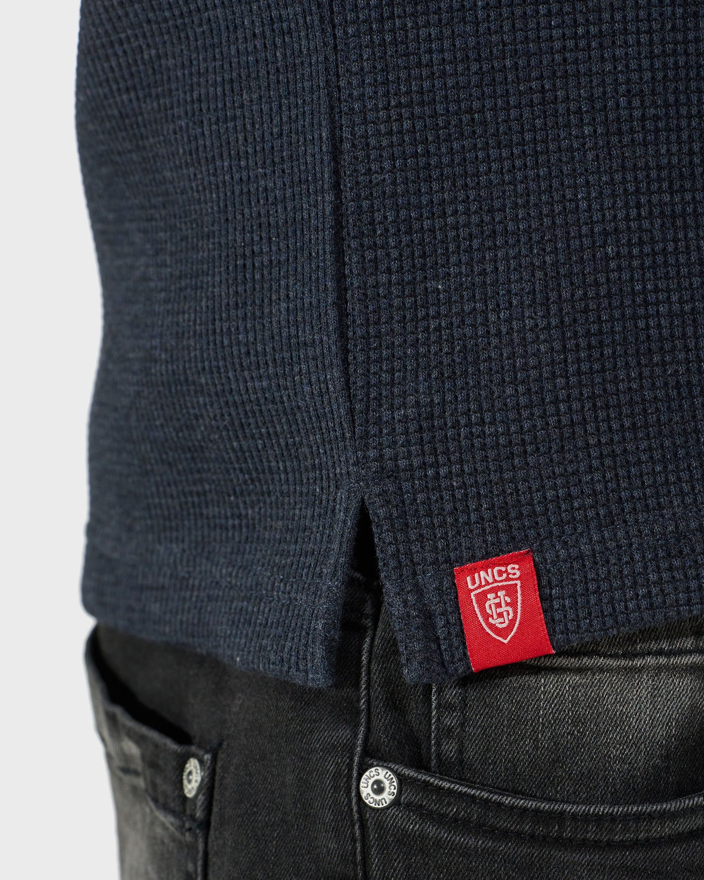 MARLOW III LS Men's T-Shirt BLUE/GREY