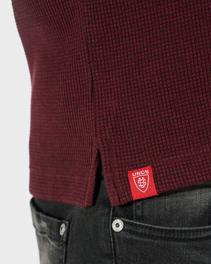 MARLOW III LS Men's T-Shirt WINE