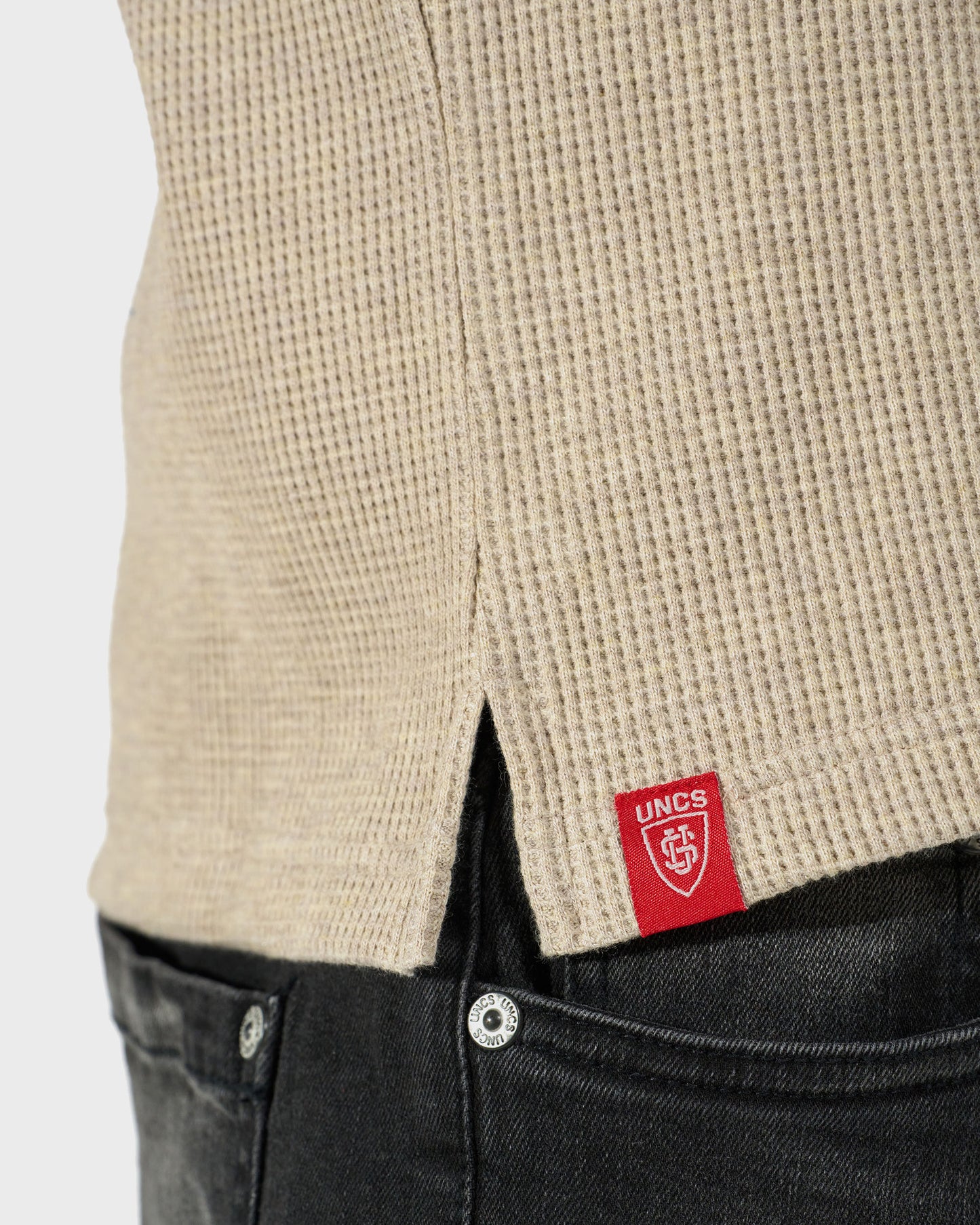 MARLOW IV LS Men's T-Shirt BEIGE