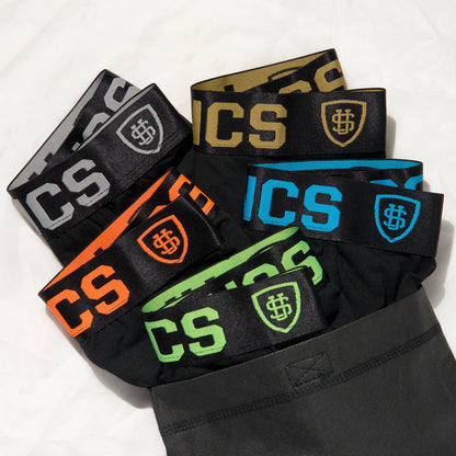 HEXAGON Underwear 5 pcs (LONG) BLACK