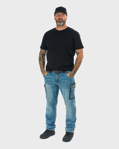 SCOTT II Men's Trousers LIGHT BLUE