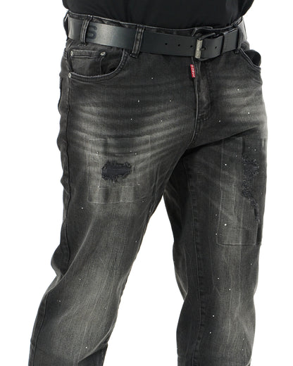 GRANT II Men's Jeans BLACK