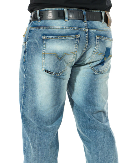 TYRONE IV Men's Trousers BLUE