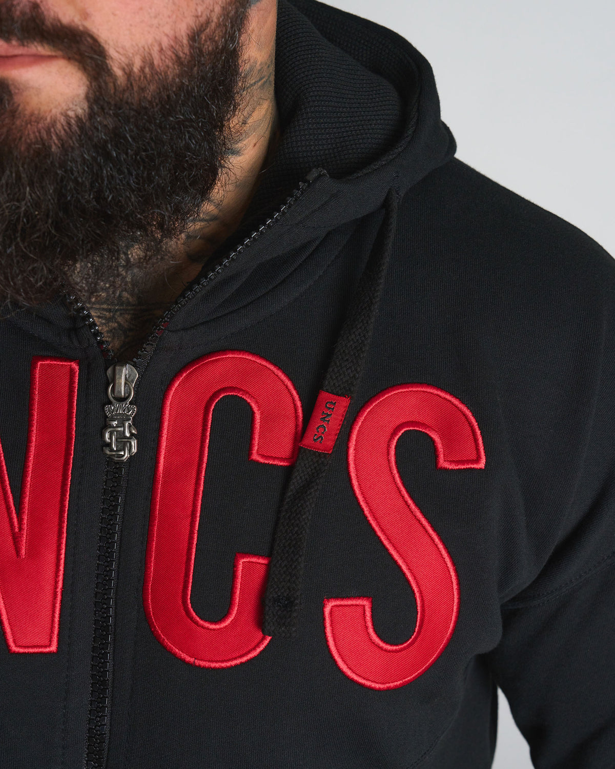DEREK Men's Sweatshirt BLACK/RED