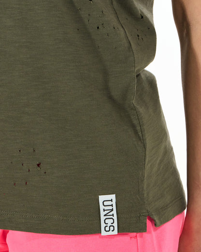REBEL V Women's T-Shirt KHAKI