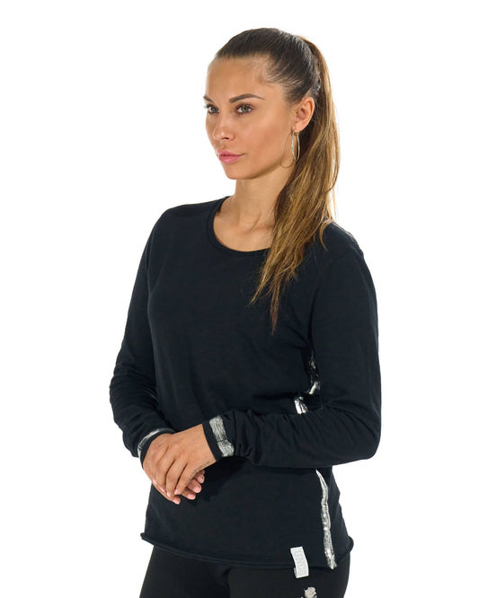 SILVER SHOCK Women's T-Shirt BLACK