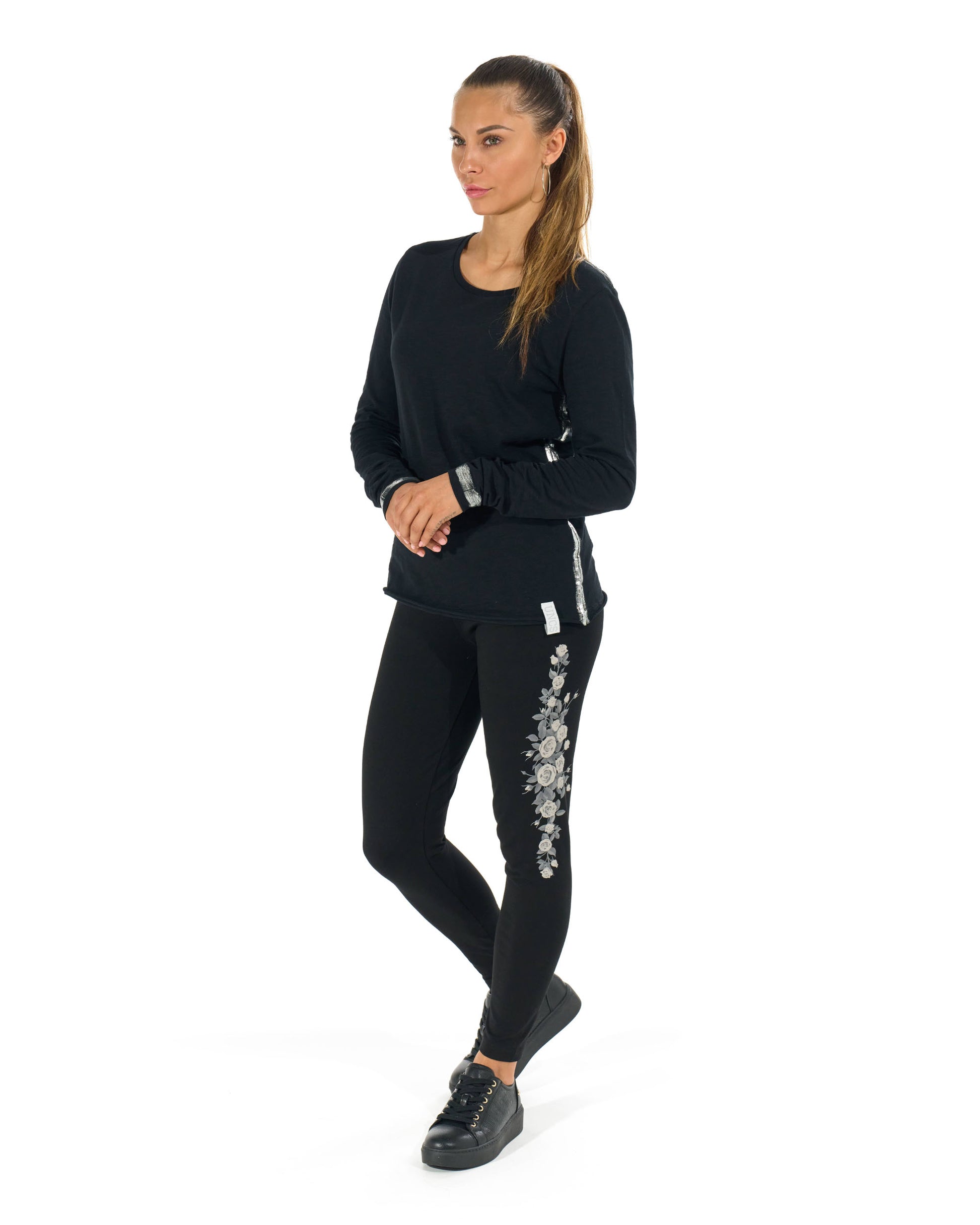 SILVER SHOCK Women's T-Shirt BLACK