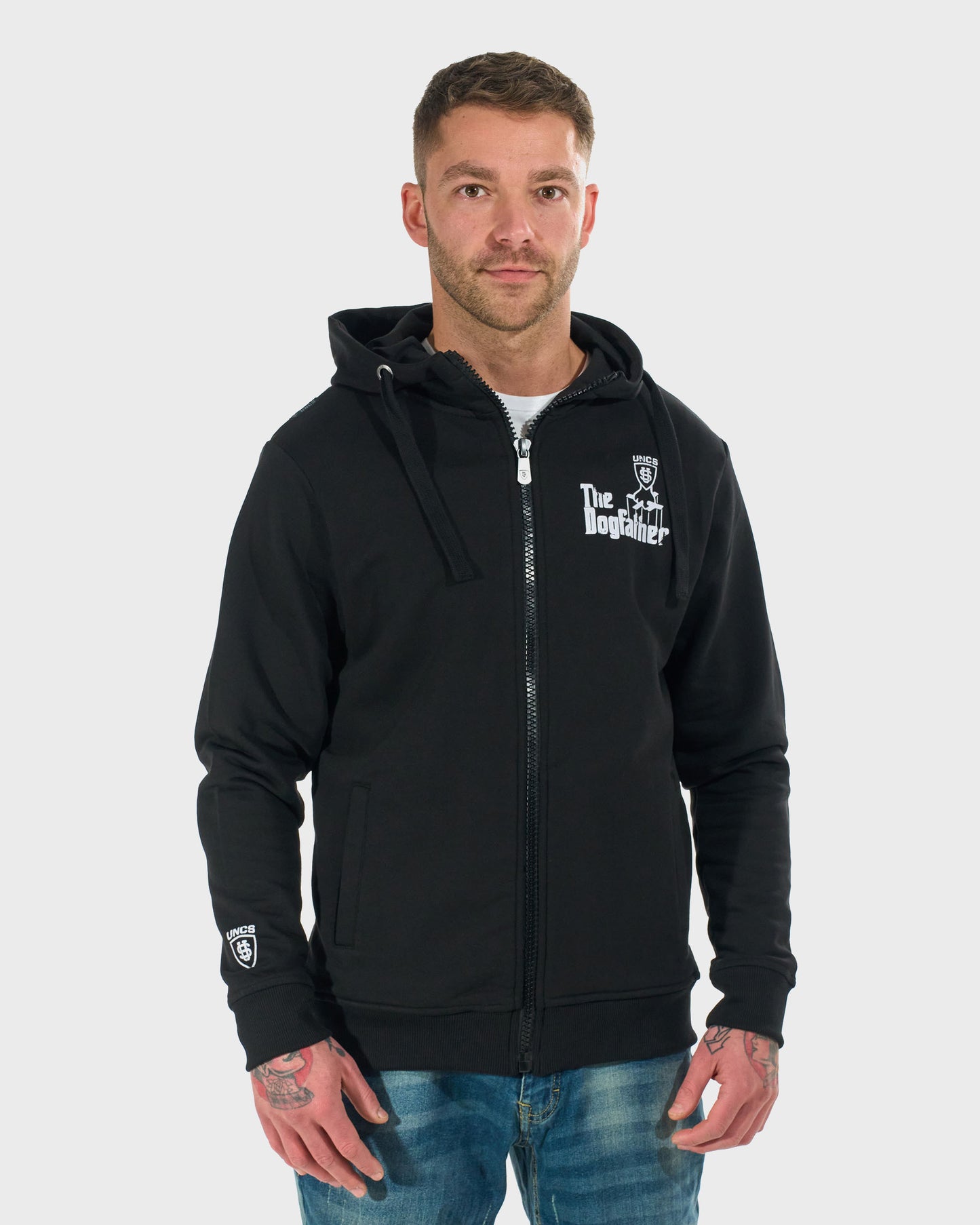 DOGFATHER Men's Sweatshirt BLACK