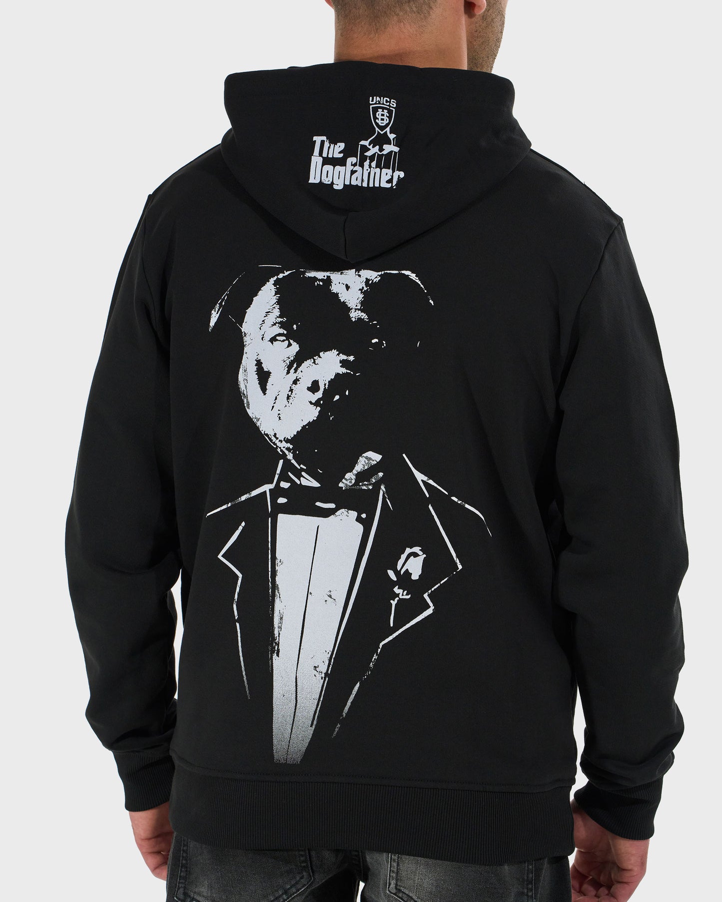 DOGFATHER II Men's Sweatshirt BLACK