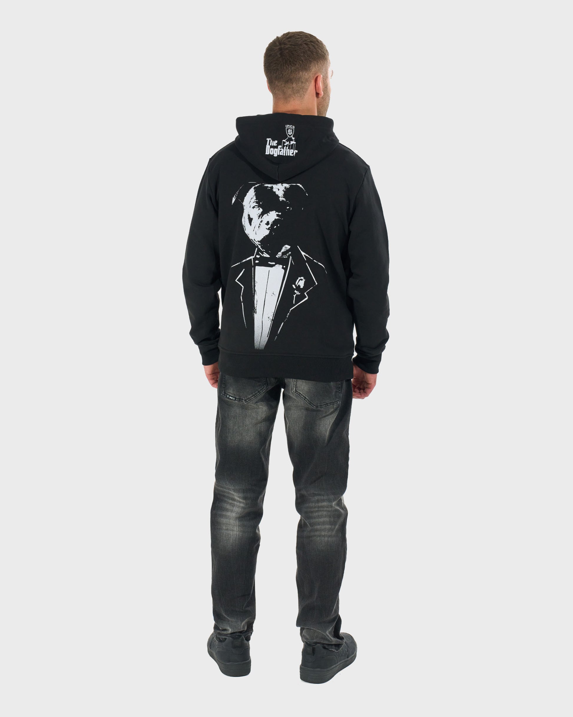DOGFATHER II Men's Sweatshirt BLACK