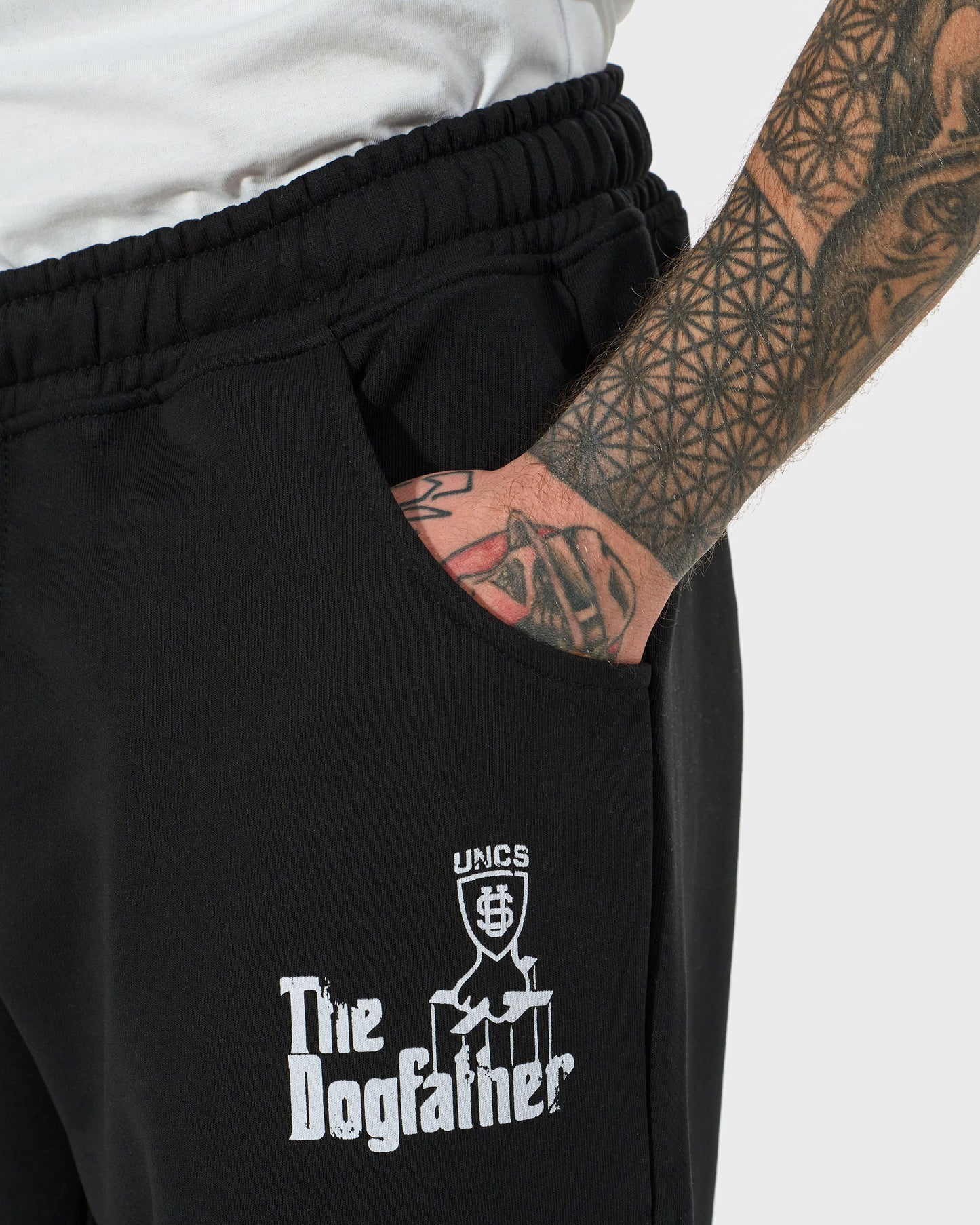 DOGFATHER Men's Sweatpants BLACK