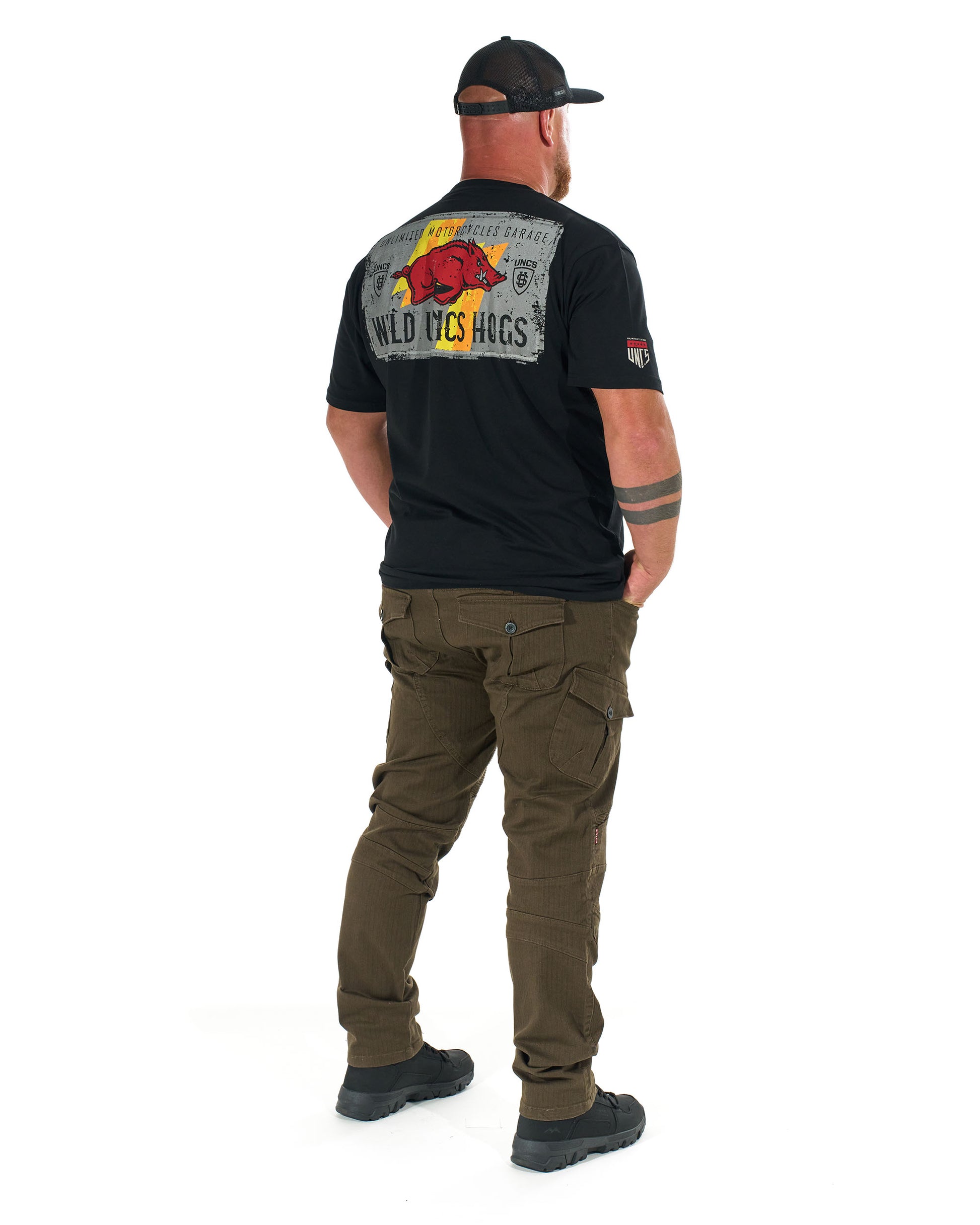 MOTORCYCLE Men's Trousers KHAKI