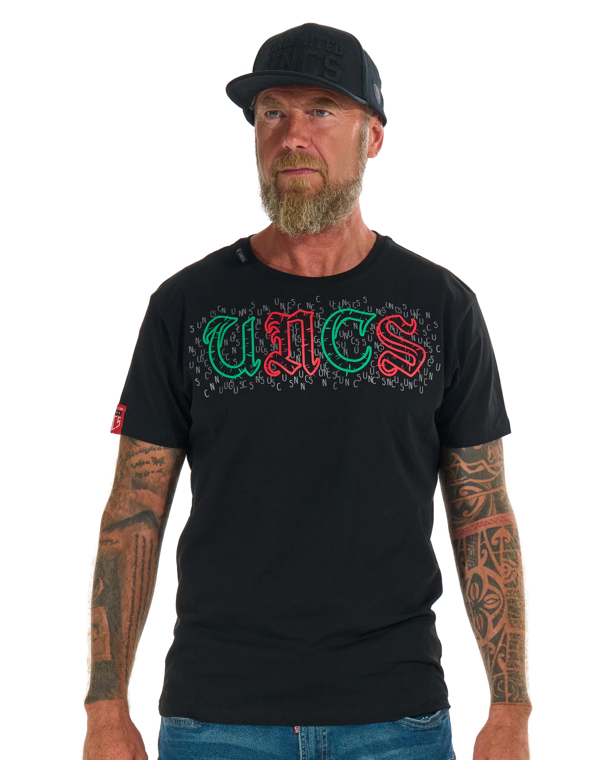 GRAHAM Men's T-Shirt BLACK