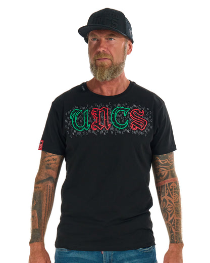 GRAHAM Men's T-Shirt BLACK