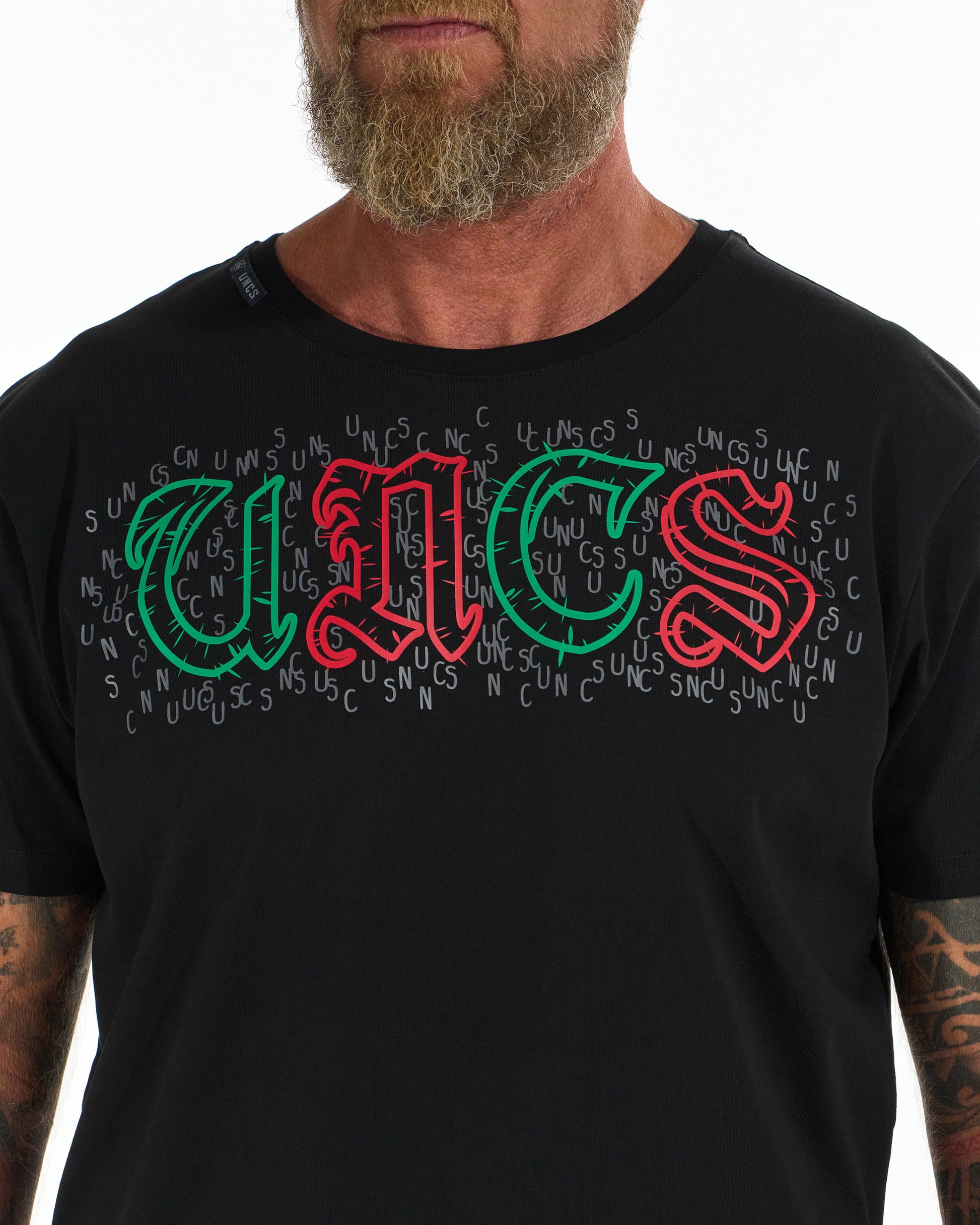 GRAHAM Men's T-Shirt BLACK