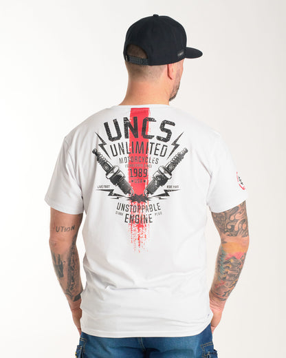 ENGINE Men's T-Shirt WHITE