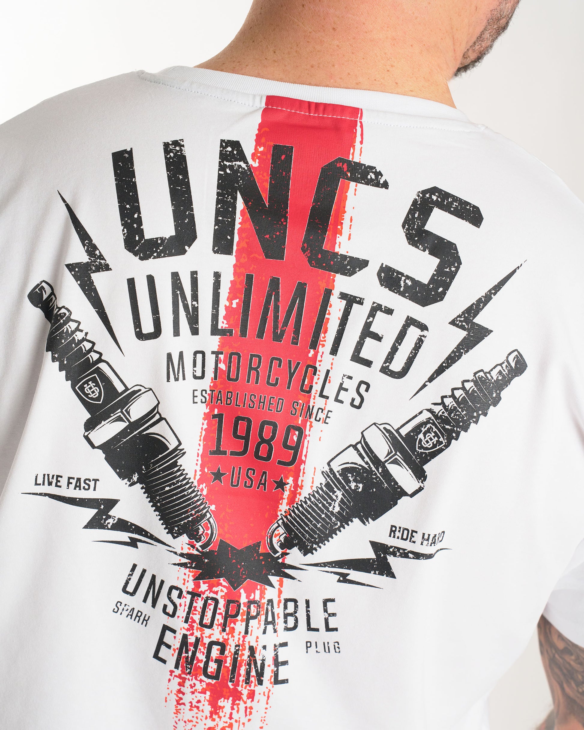 ENGINE Men's T-Shirt WHITE