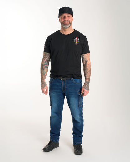 ENGINE Men's T-Shirt BLACK