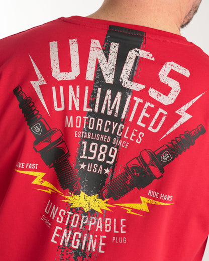 ENGINE Men's T-Shirt RED