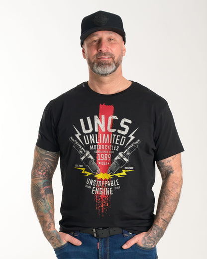 ENGINE II Men's T-Shirt BLACK