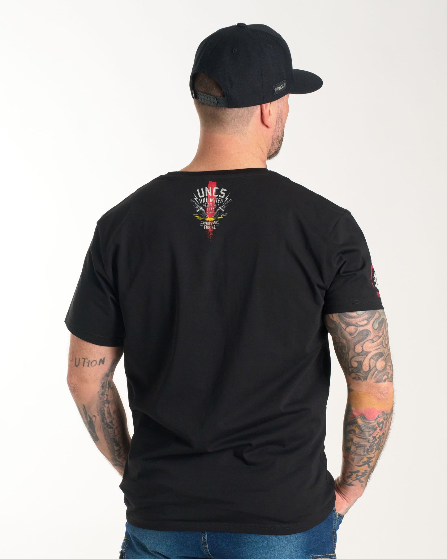 ENGINE II Men's T-Shirt BLACK