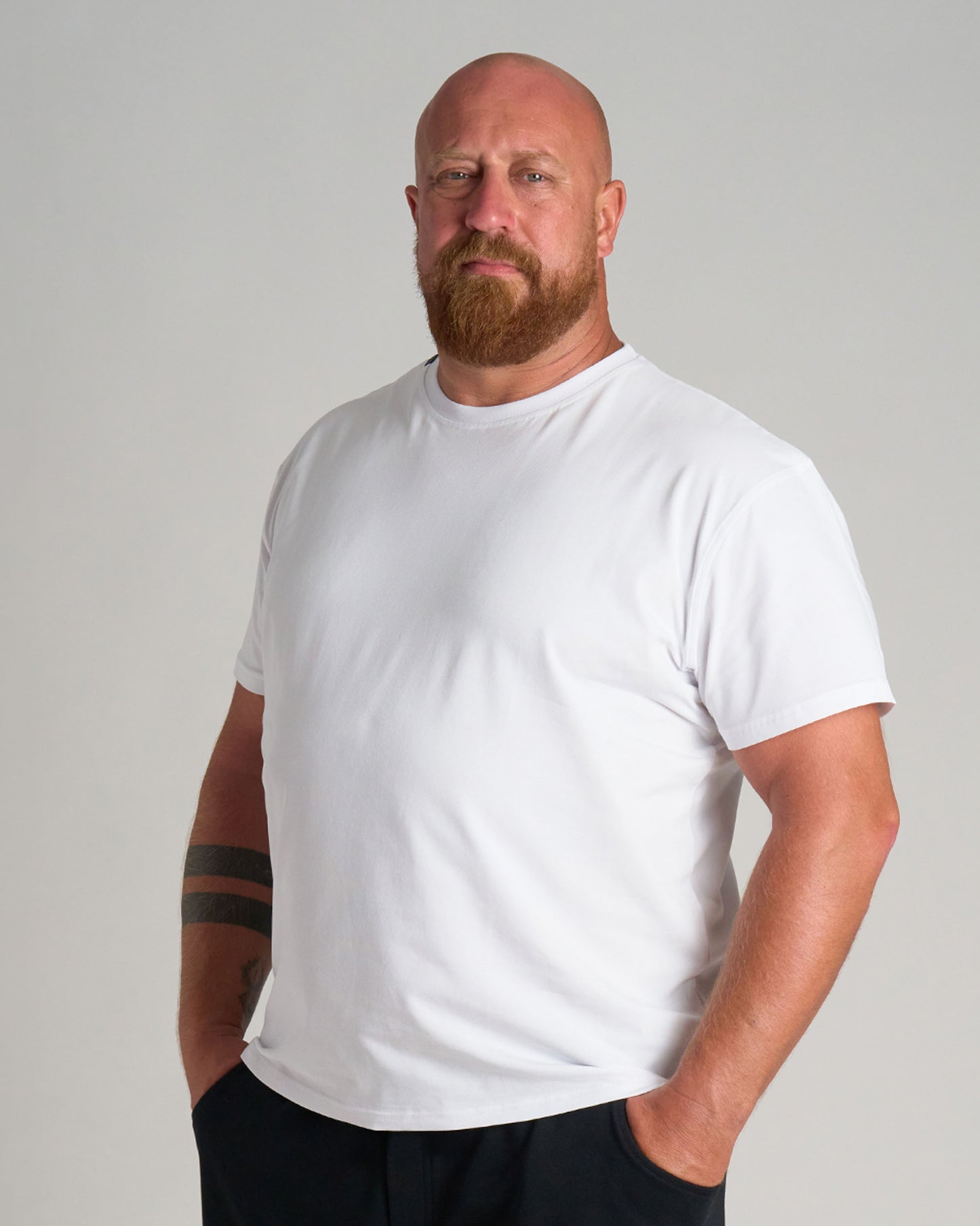 BASIC E CLEAN Men's T-Shirt WHITE