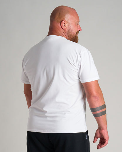 BASIC E CLEAN Men's T-Shirt WHITE