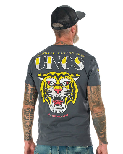 TIGER Men's T-Shirt ASPHALT