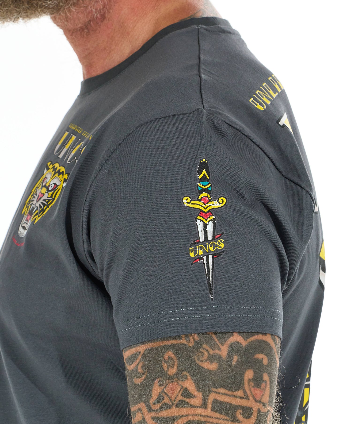 TIGER Men's T-Shirt ASPHALT