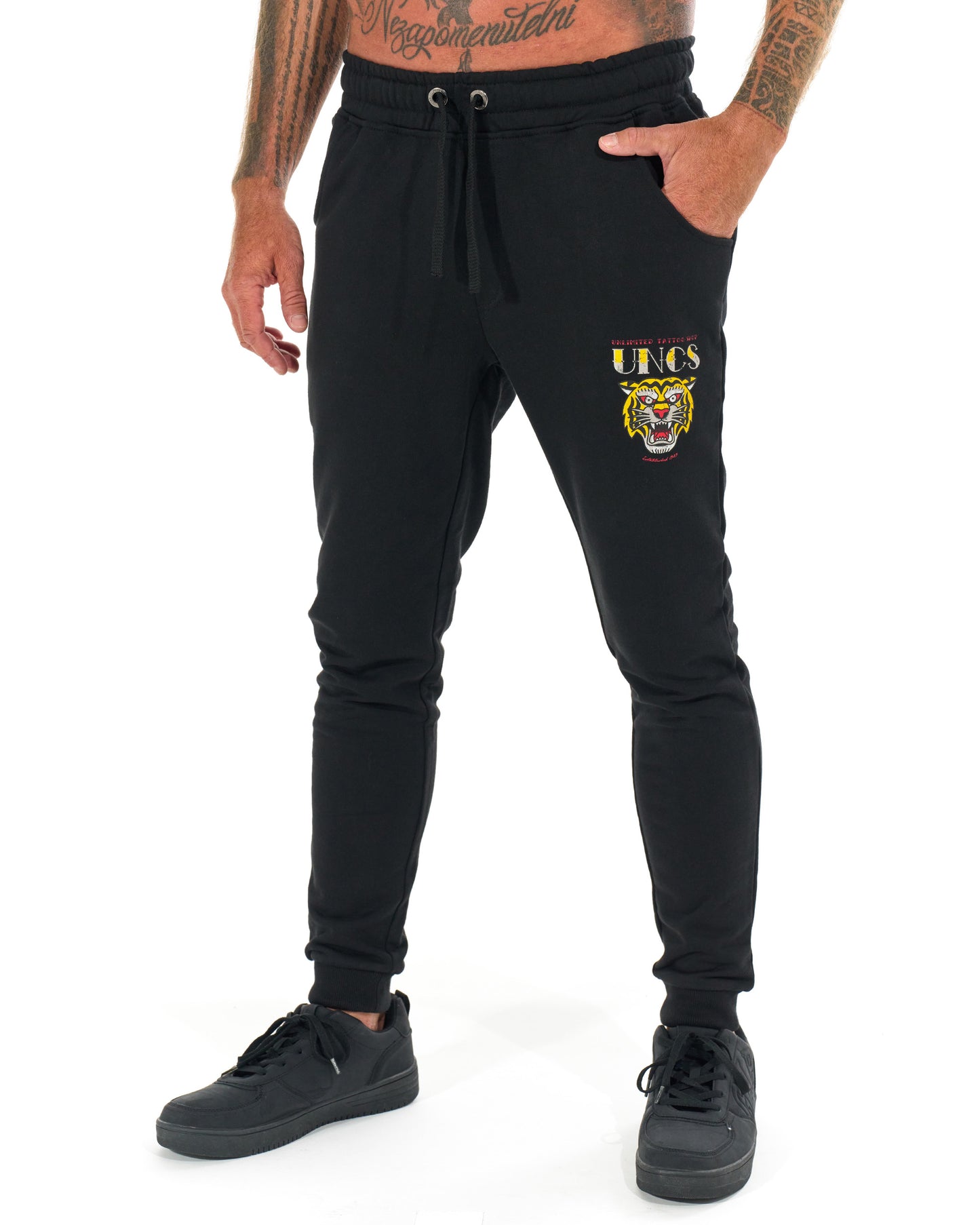TIGER Men's Sweatpants BLACK