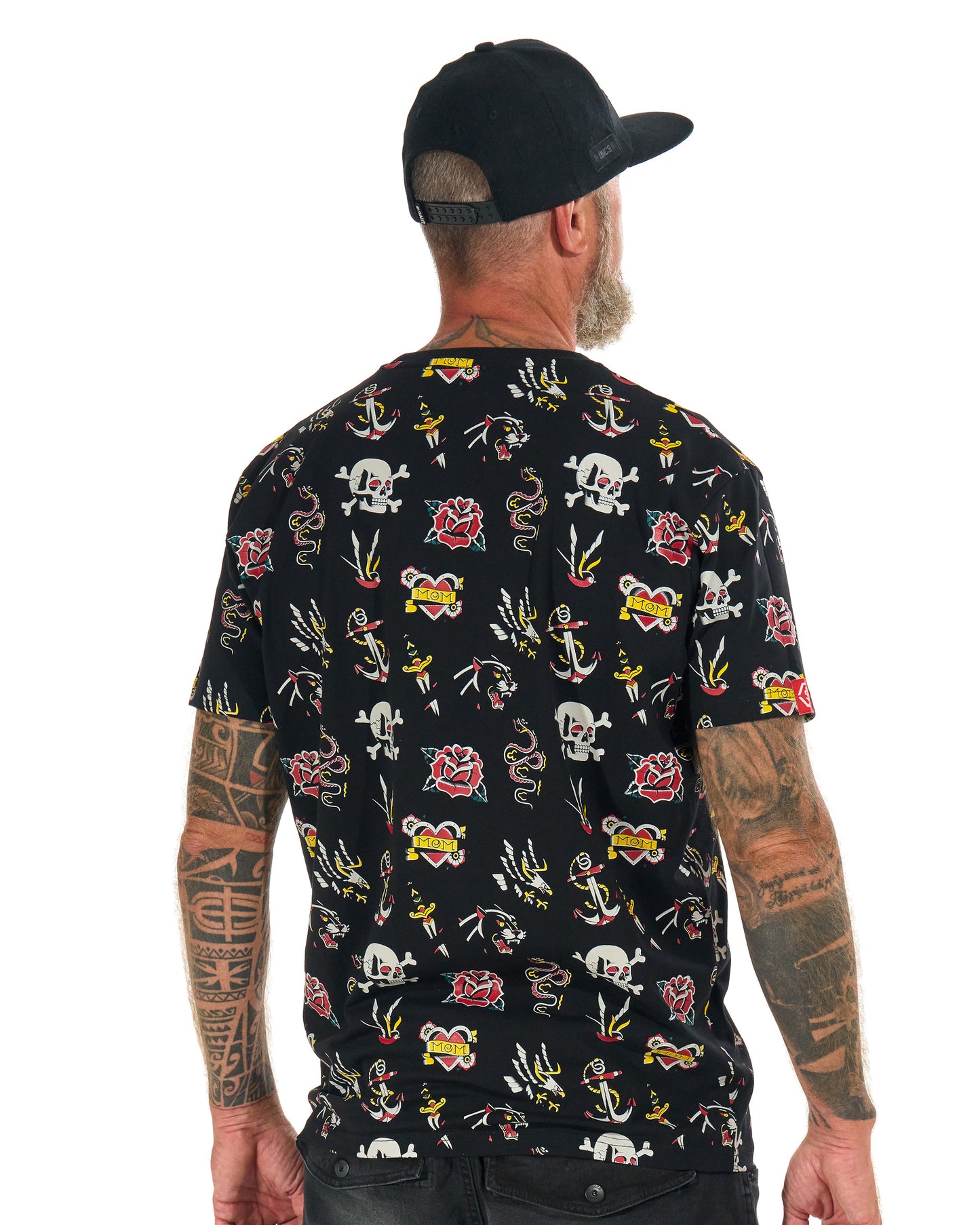 TATTOO Men's T-Shirt BLACK