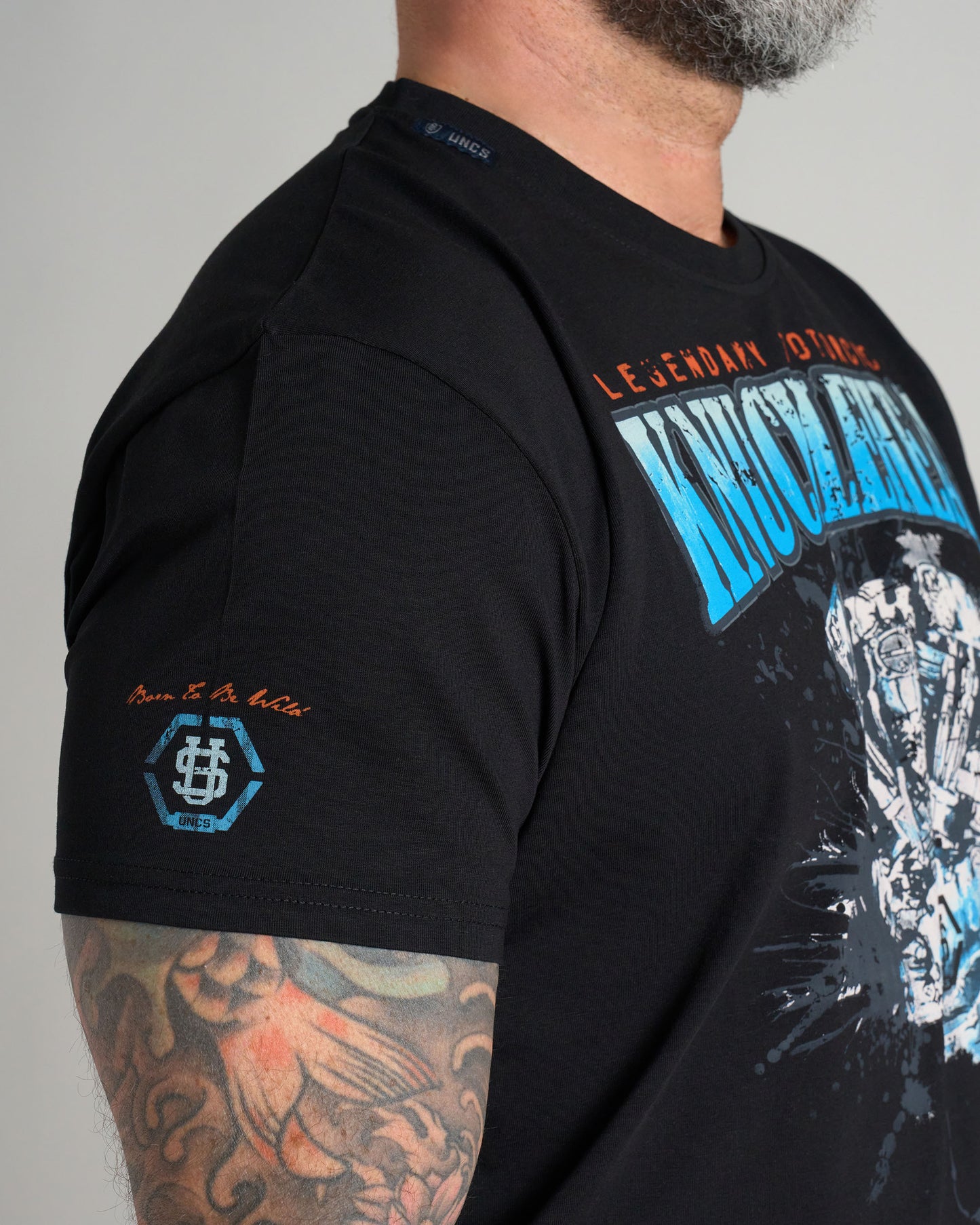 KNUCKLEHEAD II Men's T-Shirt BLACK
