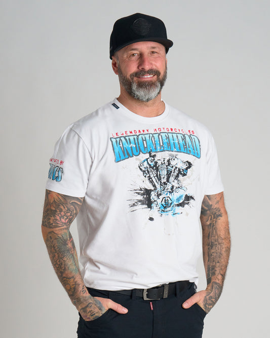 KNUCKLEHEAD III Men's T-Shirt WHITE