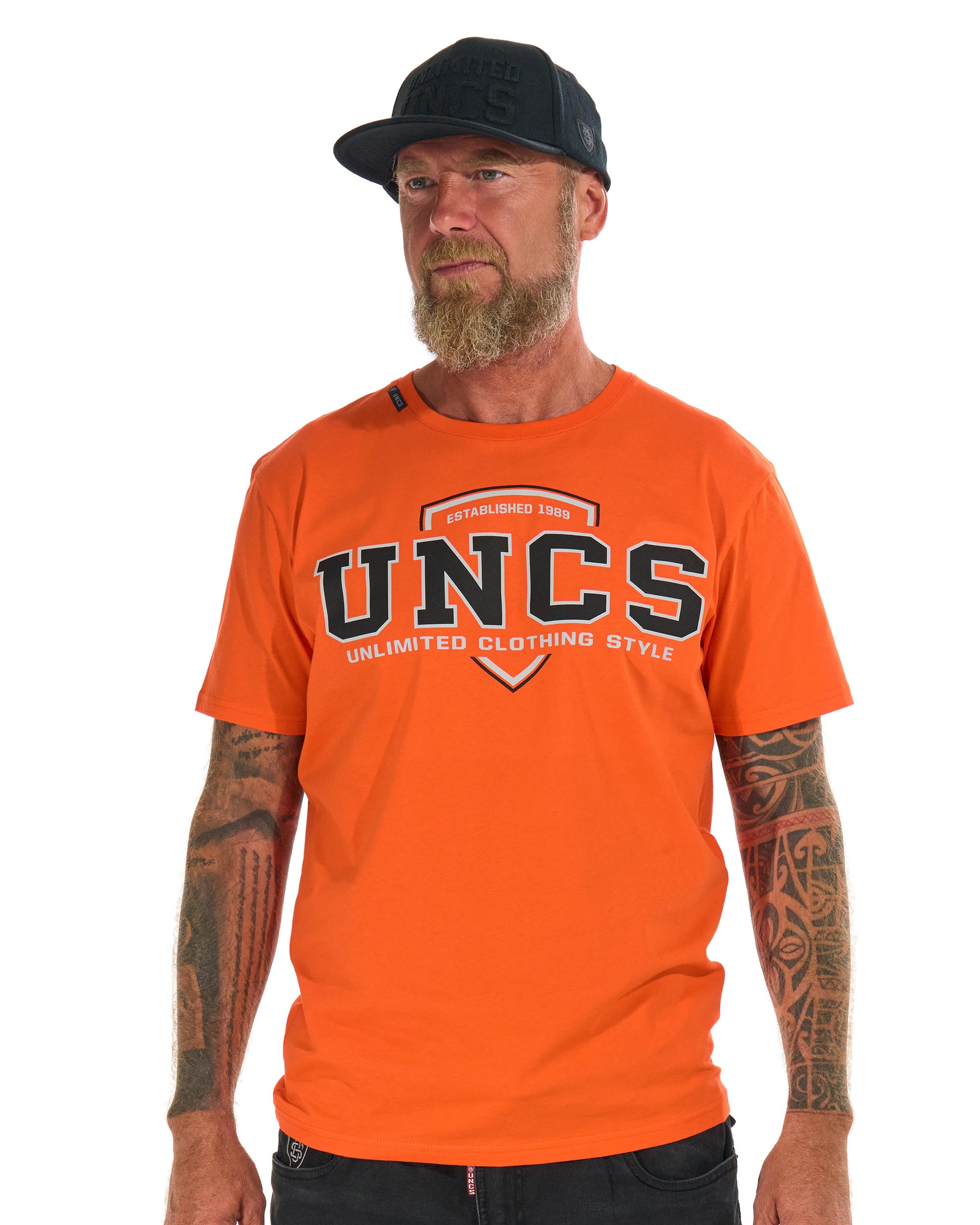 UNCS TEAM Men's T-Shirt ORANGE