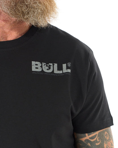 BULL Men's T-Shirt BLACK